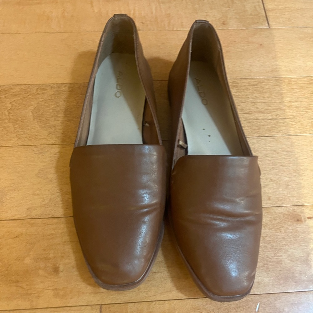 Aldo Tan Loafer Flats